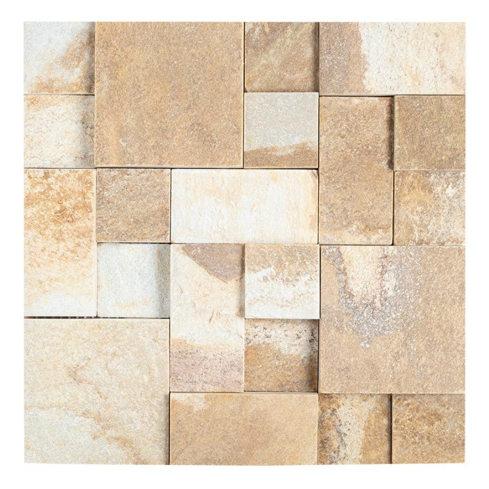 Mosaico Telado 30x30 São Tomé Mista Amarelada